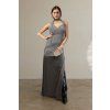 CHLOE SHIMMERING DRESS SILVER