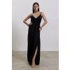 CHLOE SHIMMERING DRESS BLACK