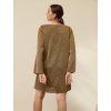 Silla shimmering dress / Green.
