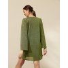 Silla shimmering dress / Green.