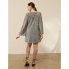 Silla shimmering dress / Violet.