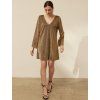 Silla shimmering dress / Violet.