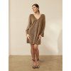 Silla shimmering dress / Violet.