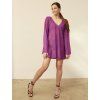 Silla shimmering dress / Violet.