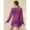 Silla shimmering dress / Violet.