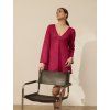 Silla shimmering dress / Violet.