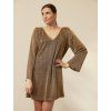 Silla shimmering dress / Violet.