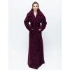 THE BORDEAUX COAT – VIRGIN WOOL & MONGOLIAN LAMB