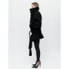 THE NOIR STRUCTURED COAT – 100% CASHMERE.