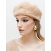 THE ANGORA CAMEL BERET MONOGRAM