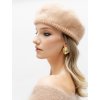THE ANGORA CAMEL BERET MONOGRAM