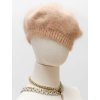 THE ANGORA CAMEL BERET MONOGRAM