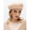 THE ANGORA CAMEL BERET MONOGRAM