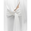 RENTAL SCULPTED WHITE DRAPE GOWN – LIMITED EDITION