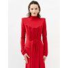 ROUGE SILHOUETTE CORSET DRESS