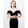 THE VELVET CRISTAL GOWN.