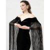 THE ELZA FRINGE GOWN.