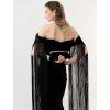 THE ELZA FRINGE GOWN.