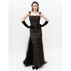 DRESS NOIR VEIL