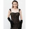 DRESS NOIR VEIL