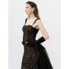 DRESS NOIR VEIL