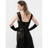 DRESS NOIR VEIL