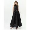BLACK LACE SKIRT