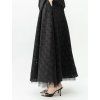 BLACK LACE SKIRT