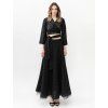 BLACK LACE SKIRT