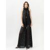 NOIR LACE TROUSERS