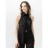 NOIR LACE TROUSERS