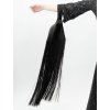 NOIR FRINGE BAG