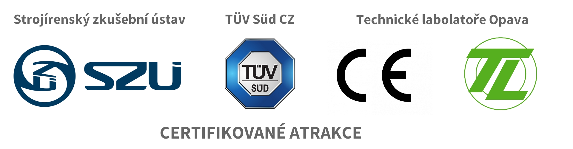 Certifikované atrakce