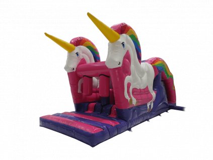 Unicorn překážková dráha skákací hrady skluzavky prodej certifikováno (3)