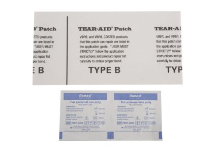 Typ B 15cm tear aid páska, lepící opravná páska