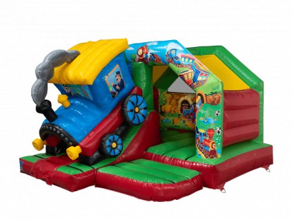 AQ8982 15x12ft 3D Train Front Slide Combi 2