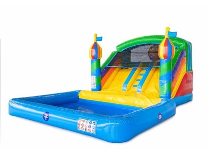 Splashy Slide Party Springkussen 1