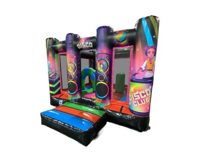 Disco skákací hrad do interiéru dětské herny (3)