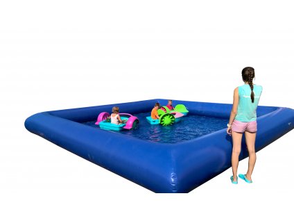 bazén, nafukovací bazén pro aquazorbing, lodičky, atrakce, vodní nafukovací bazén, pool, becken, schwimmbecken, aufblasbar, inflatable waterball pool