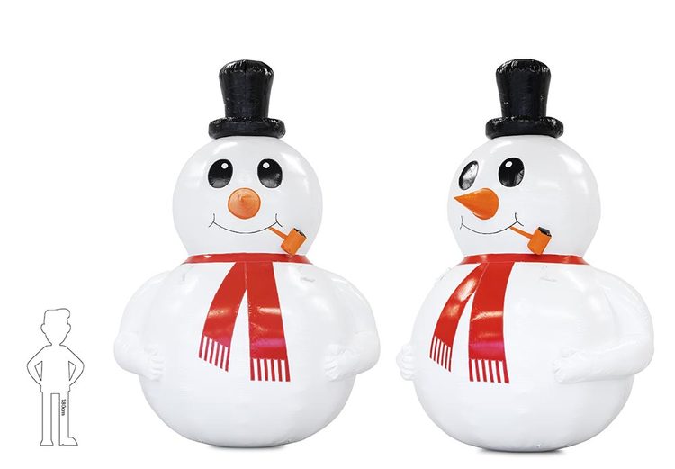 Nafukovací sněhulák | vánoční dekorace | velké nafukovací ozdoby | prodej MODEL/TYP: 2