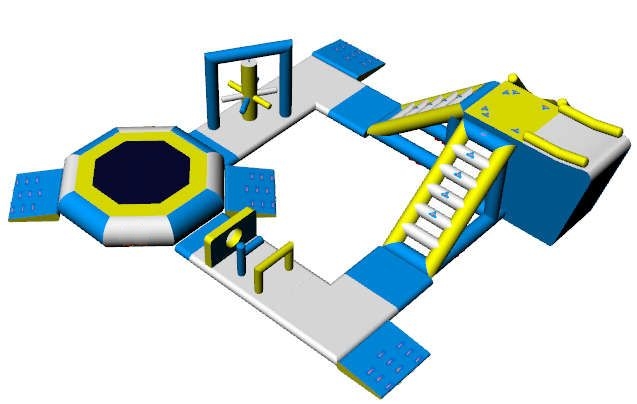 Vodní nafukovací aquapark | Vodní parky - realizace | Prodej