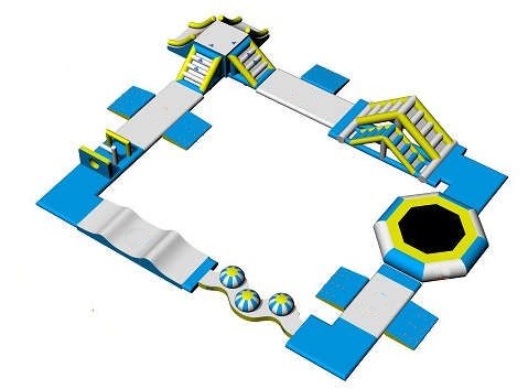 Vodní nafukovací aquapark | Vodní parky - realizace | Prodej