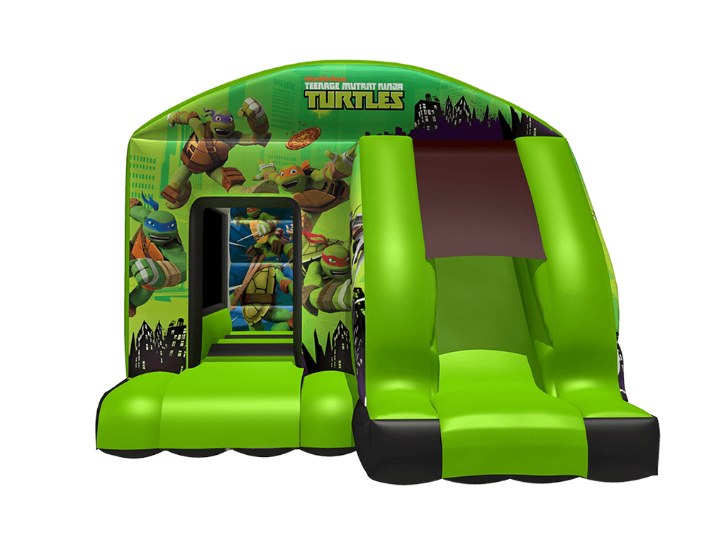 Skákací Hrad Jump Box Licencované - Prodej TOP atrakcí - Záruky - Servis - Certifikace Licence: Ninja Turtles