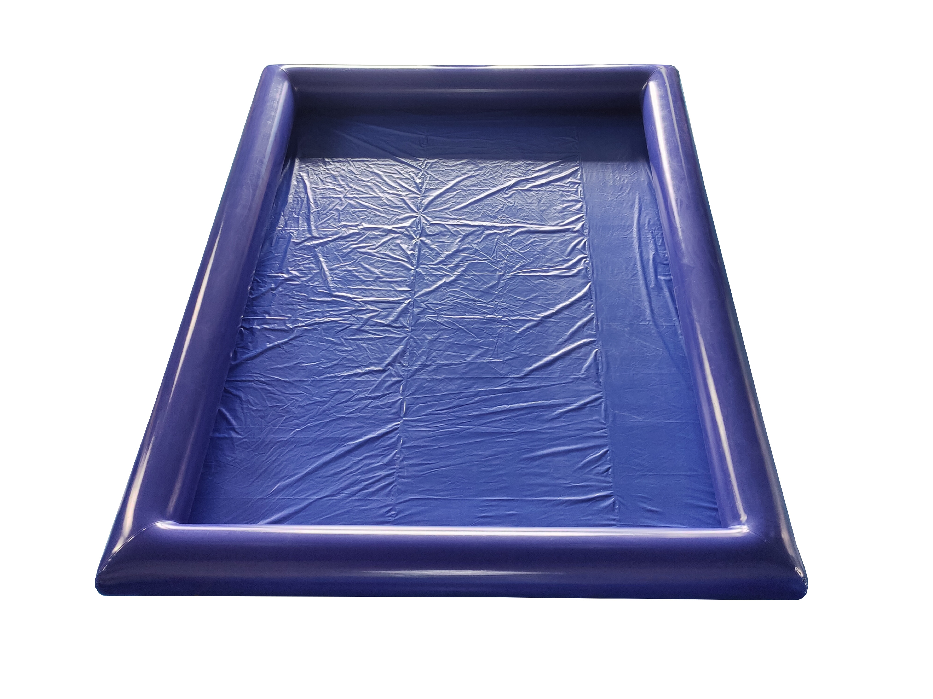 Nafukovací bazén obdélník 10x8m | pro lodičky, válce na vodní koule Aquazorbing různé velikosti Barva: Tmavě modrá