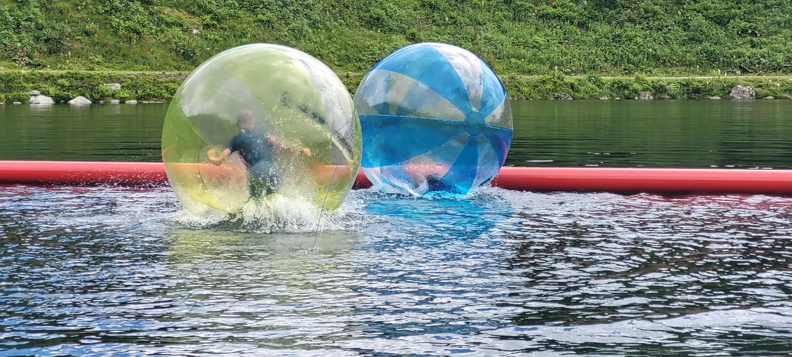AQUAZORBING original | Waterball TPU | Česká certifikace | Barevné vodní koule na vodu | Různé barvy Barva: Žlutá