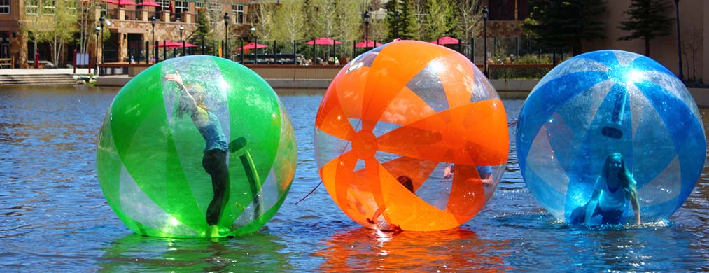 AQUAZORBING original | Waterball TPU | Česká certifikace | Barevné vodní koule na vodu | Různé barvy Barva: Oranžová