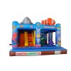 Skákací hrad MULTIPLAY – Podvodní svět s prolézačkou a skluzavkou
