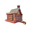 Skákací hrad perníková chaloupka se skluzavkou (4)