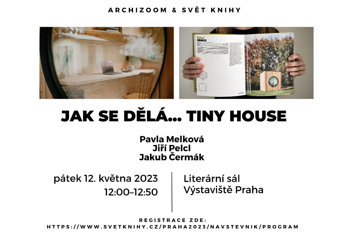 Zveme vás na panelovou debatu JAK SE DĚLÁ... TINY HOUSE