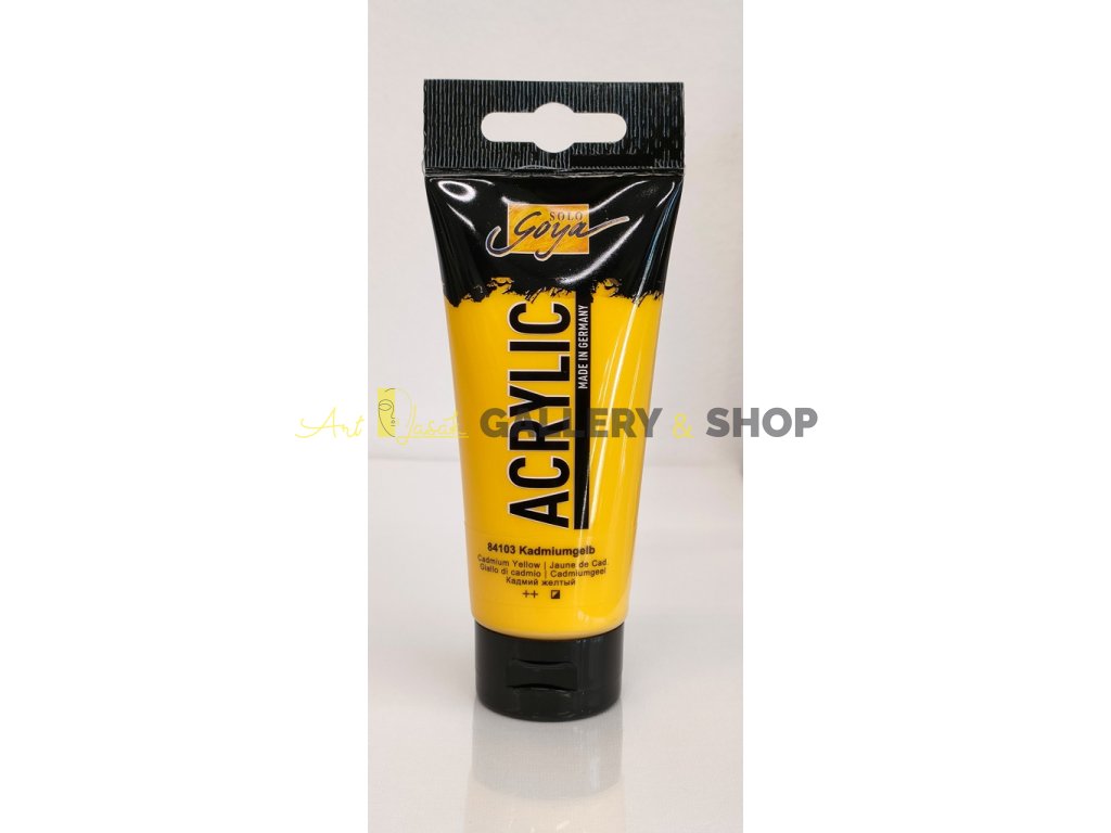 SOLO GOYA Acrylic 100 ml Cadmium Yellow 84103